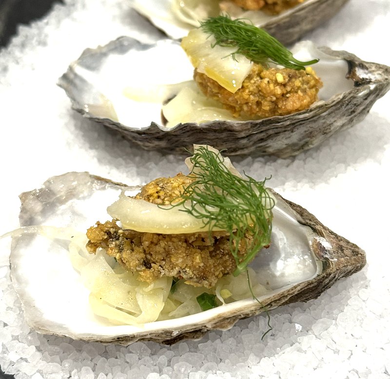 Cornmeal Crusted Wellfleet Oysters